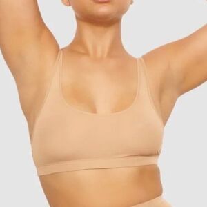 SKIMS Jelly Sheer Scoop Neck Bralette New With Snags